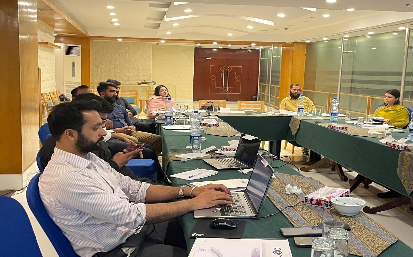 Photo from the report's Annex: participants at ADS's 'Omnibus, Climate Finance & GRI Framework' training workshop (17-18 April 2026), held under the Green Transition Standards (GTS) platform.
