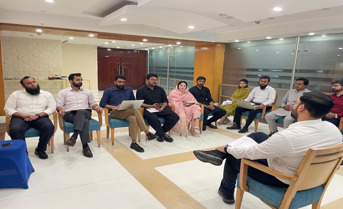 Photo from the report's Annex: participants at ADS's 'Omnibus, Climate Finance & GRI Framework' training workshop (17-18 April 2026), held under the Green Transition Standards (GTS) platform.
